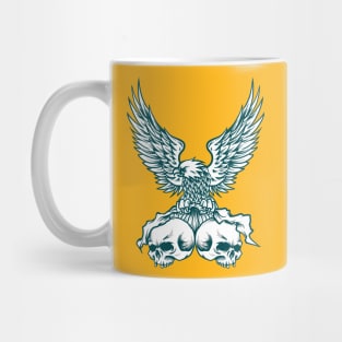 eagle and skull Mug